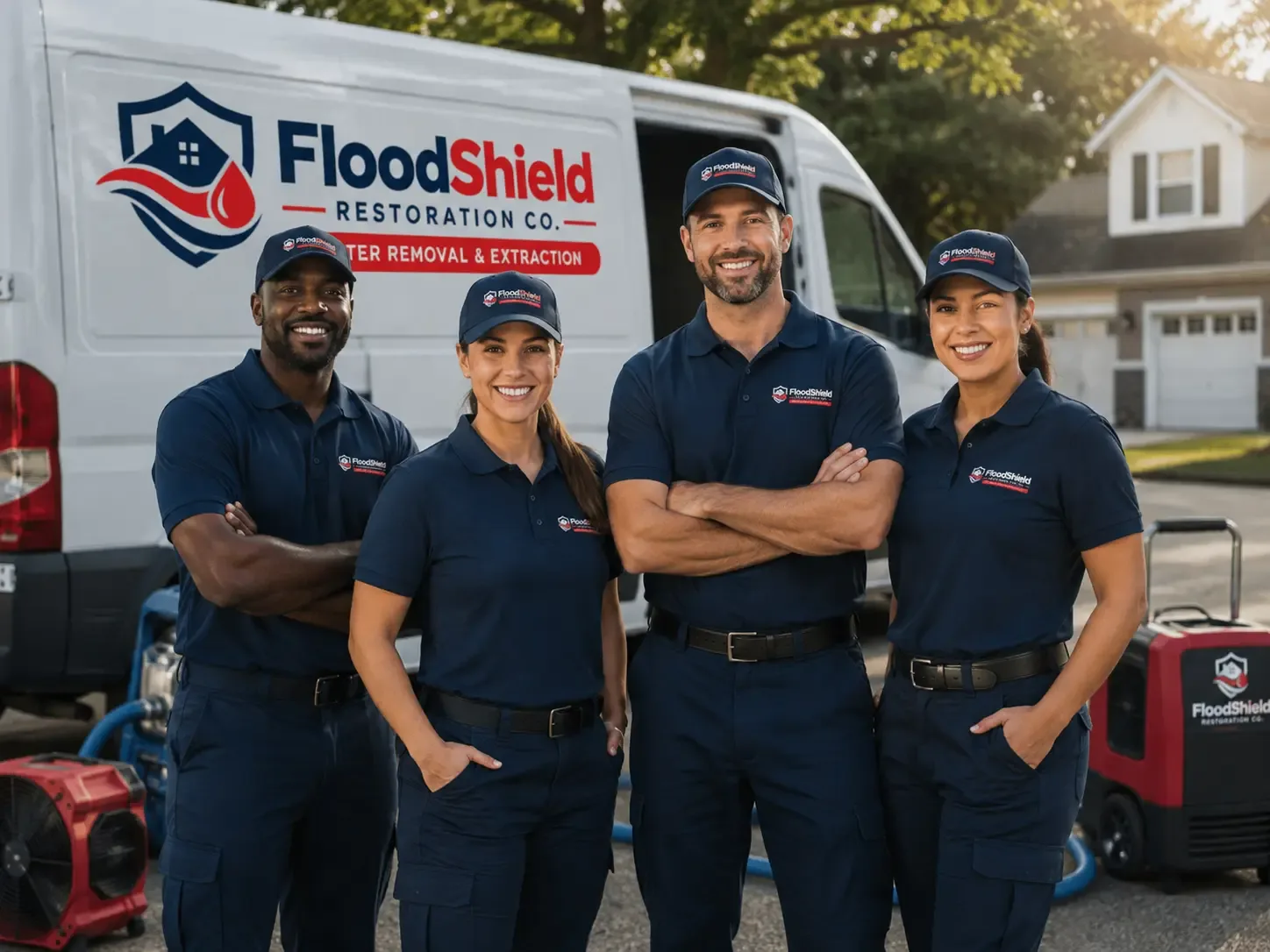 Flood Damage Restoration company in Green Springs, OH